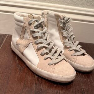 Sam Edelman Avon high top white sneaker